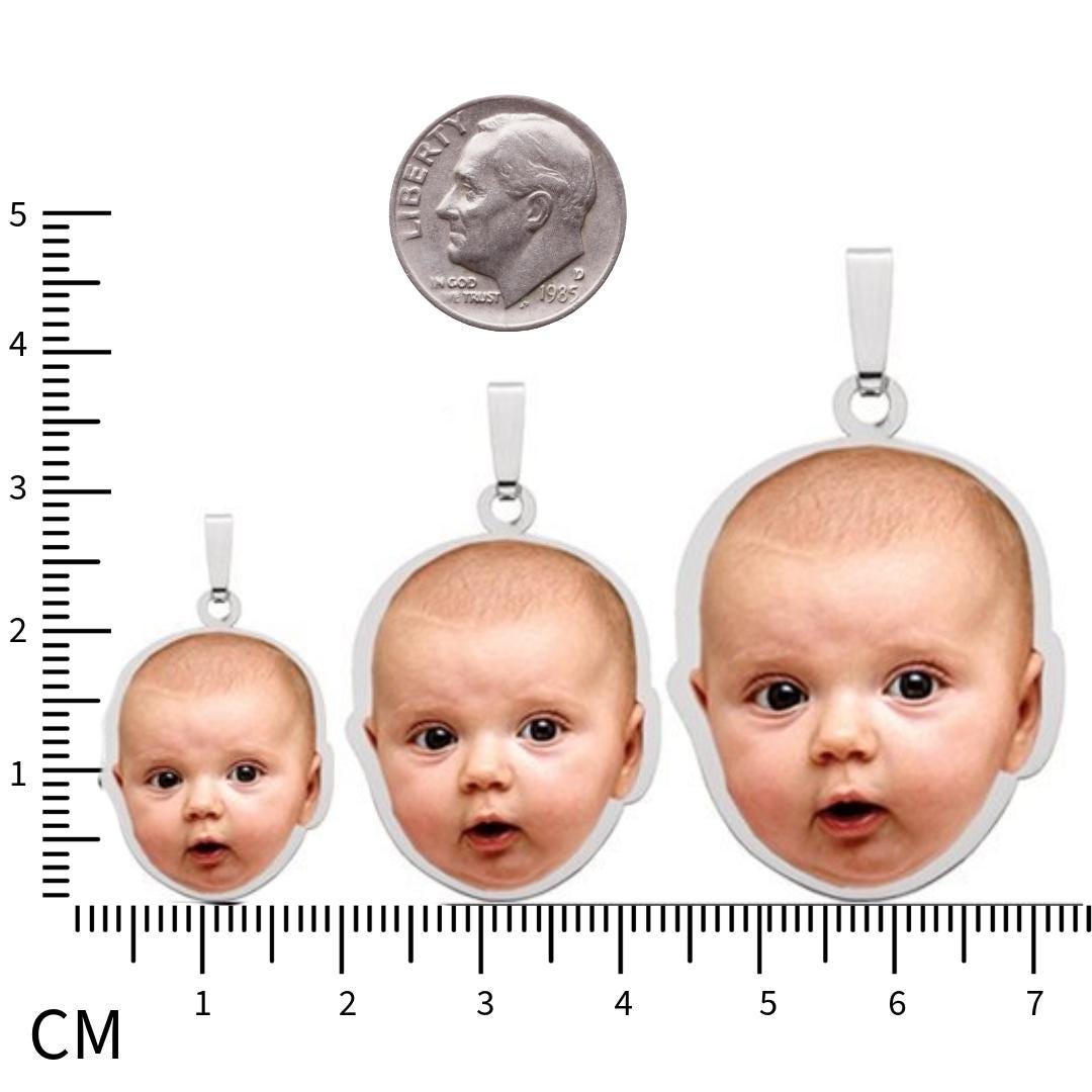 Custom Photo Pendant - Personalized Charm in Sterling Silver or 14k Gold, Scratch & Water Resistant, Perfect Gift for Any Occasion